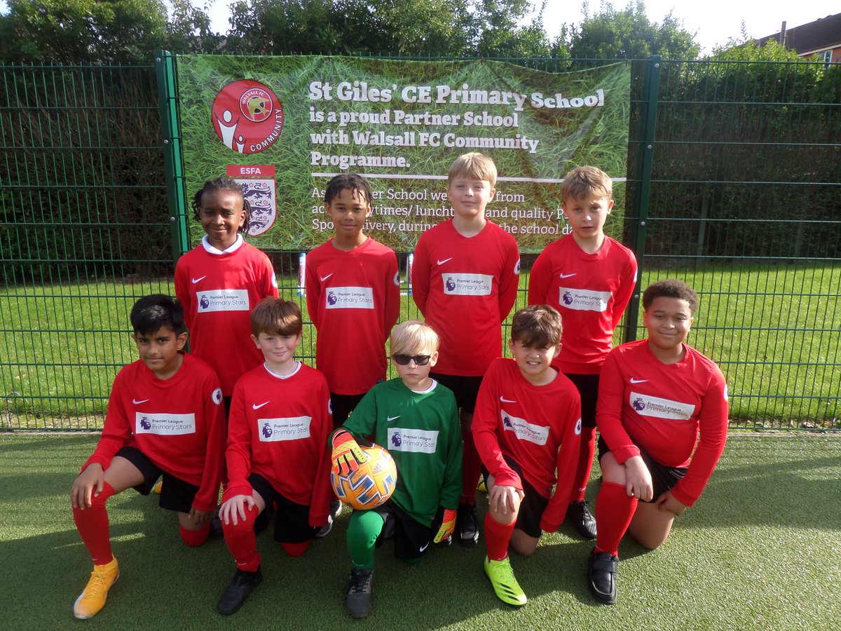 StGilesPrimary's tweet photo. The Year 5/6 Football Team have worked hard so far this season and are enjoying their football. Good luck with the forthcoming matches... Thanks to @WFCCP for excellent coaching, support and encouragement. https://t.co/ubsRicg2PJ