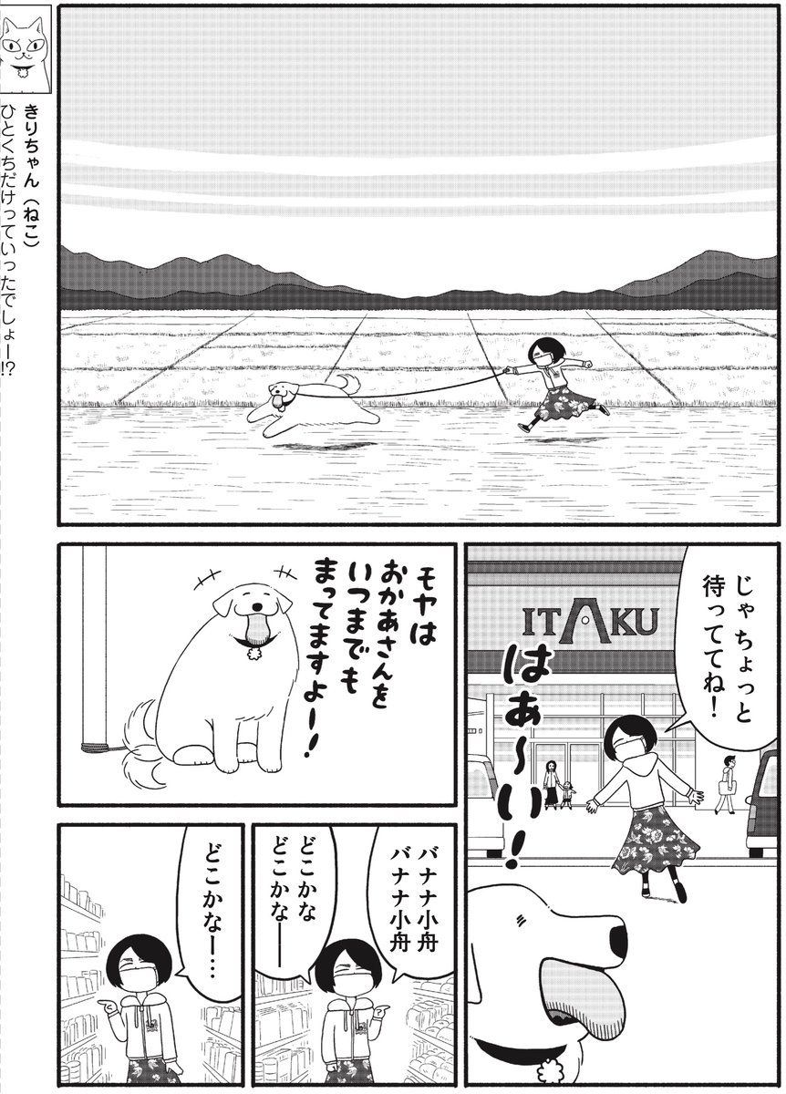 本日発売の講談社イブニングに「きりもやびより」第6話掲載されてます。今回は秋田さんぽ回なのでわかって頂ける方は楽しんで頂けたら!コミックデイズでも読めます。
https://t.co/mDETxwtVX4 