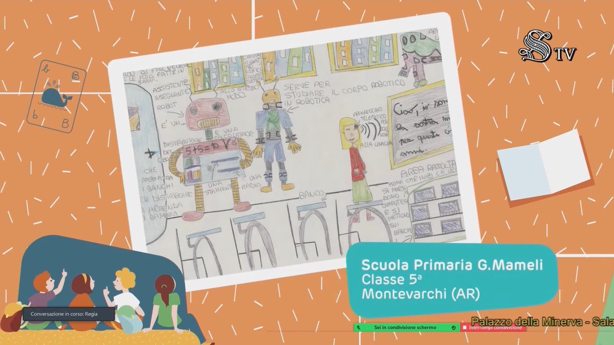 Roberto Benes, Coordinatore Nazionale del Progetto THSN #THSN4Families di #OraDiFuturo racconta cosa i bambini vogliono dalla #scuola. Sono ottimisti, vogliono un ambiente tecnologico e sereno, una scuola labotariale e immersa nella natura <a href="/GeneraliItalia/">GENERALI ITALIA</a>