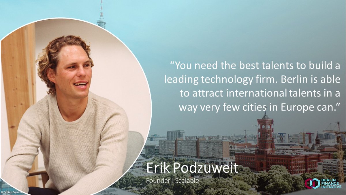 berlin_finance's tweet photo. #WhyBerlin is the place to build a leading technology firm - today with @ErikPodzuweit, Founder of @ScalableCapital

#BerlinFinance #fintech #FintechCapital

@germanyfinance @BerlinPartner @GTAI_com @dehubinitiative https://t.co/x4oKXfIIuc