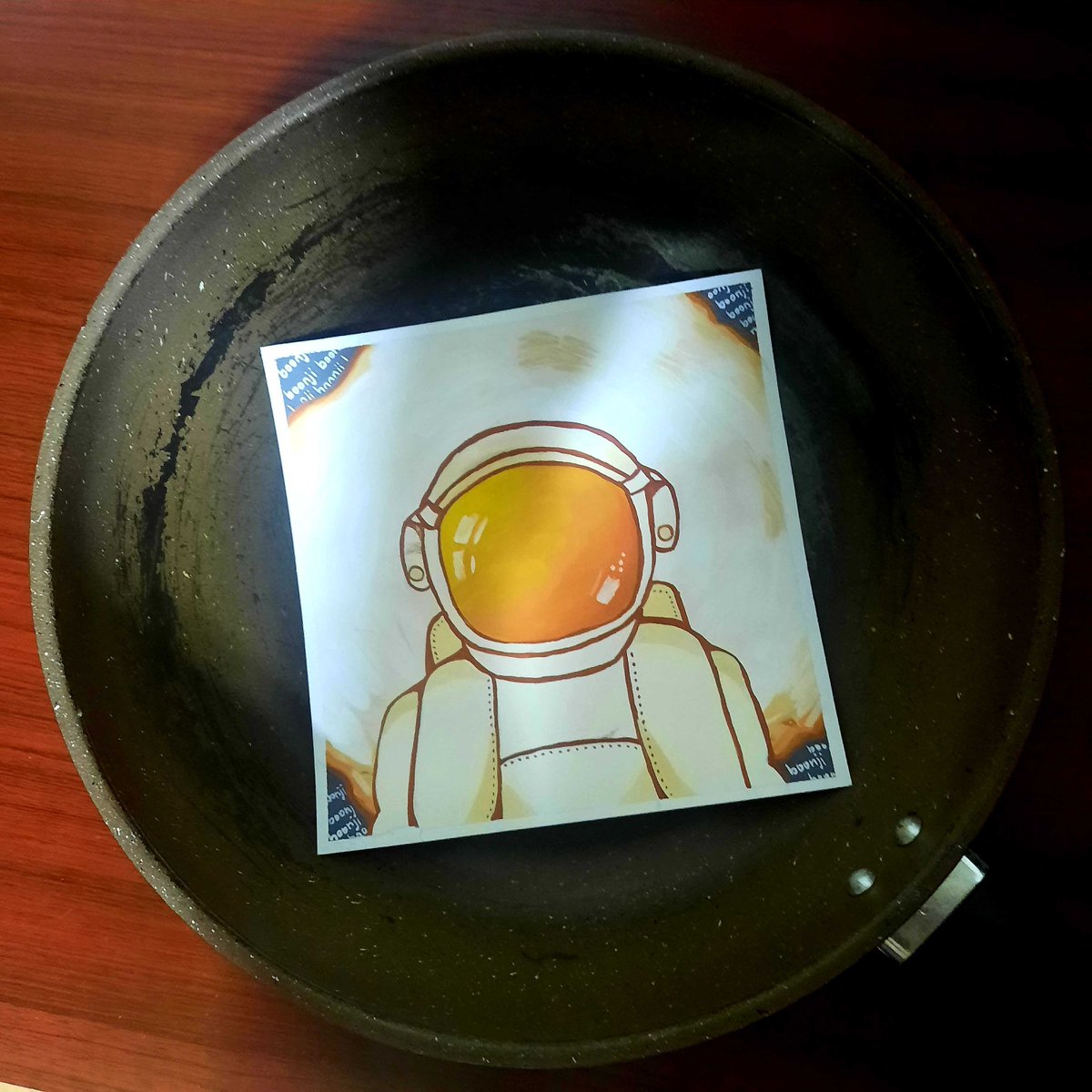 alvnrapada's tweet photo. I've seen a lot of inspiring art submissions and here's my simple contribution!

Who wants a #BOONJI Fried Egg  🍳🖼? 

Twitter: @BoonjiProject 
Discord ID: albino#2273
Discord: https://t.co/N2zSpdTP8u

BOONJI TO THE MOONJI AND BEYOND 🚀

#BoonjiProject #NFT #NFTCommunity
#FANART https://t.co/3Llsphotzp