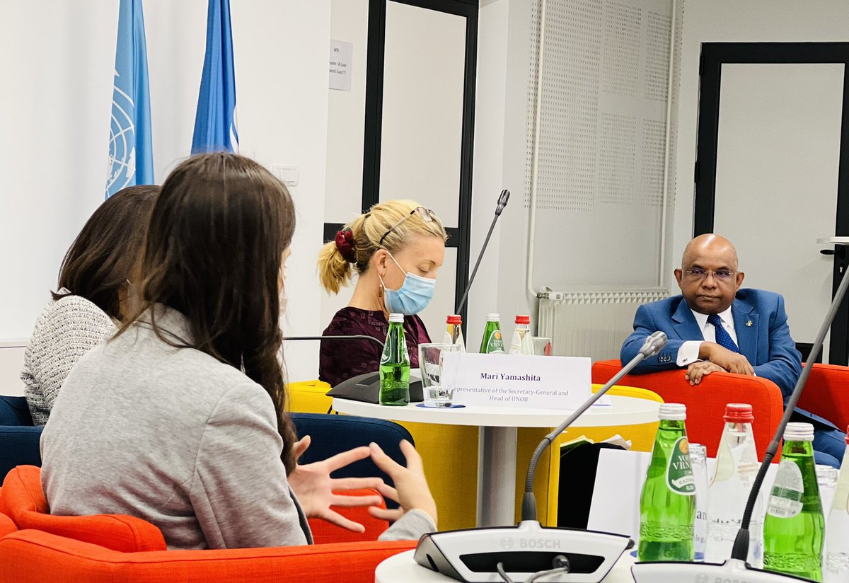 UN_PGA's tweet photo. I could spend an entire day talking to Dunja, Olivera, Elena, Zvezdana, Stanislav &amp; Jovana. They have a lot to teach about #climateaction &amp; #youth engagement.

As president of the #UNGA76, I am here to listen to them, to learn from them, &amp; to amplify their voices.

#PGAinSerbia https://t.co/EE6DXsZuuQ