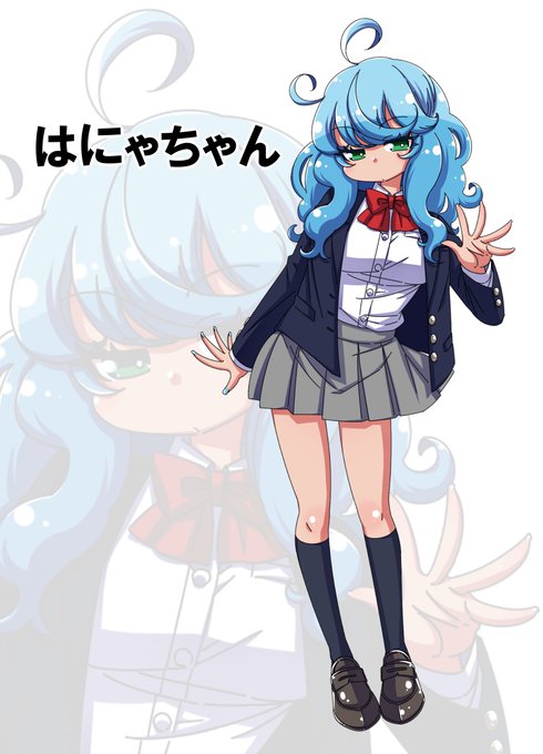 1:はにゃちゃん
初TRPGが誕生日だったんで、この娘にしました。
死にかけました。 