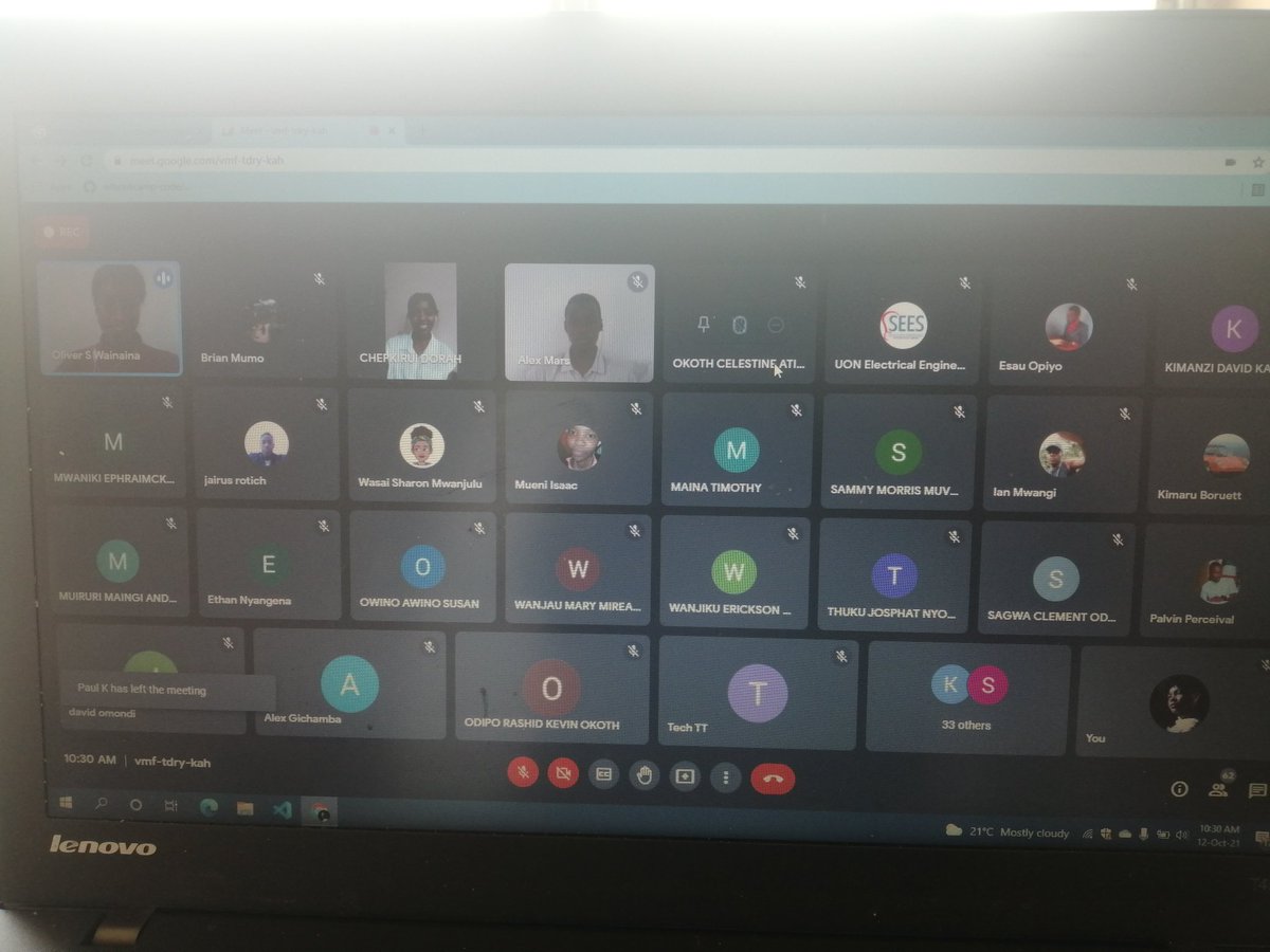 uonsees's tweet photo. #SEESTechWeek
Session 1.2
Session Ongoing,,
#CyberSecurityAwerenessMonth https://t.co/DnGGf23RCP