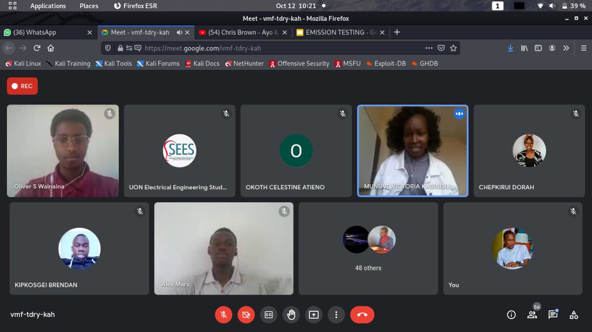 uonsees's tweet photo. #SEESTechWeek
Session 1.2
Session Ongoing,,
#CyberSecurityAwerenessMonth https://t.co/DnGGf23RCP