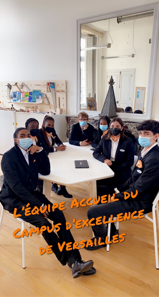 Ouverture du Campus de Versailles ! Merci aux élèves pour leur formidable prestation d’Accueil et merci aux enseignants et aux établissements impliqués dans le projet <a href="/erea_jean/">Erea Jean Monnet</a> #lyceecorneille #lyceevoilin #lyceedebezons #theodoremonod <a href="/acversailles/">Académie de Versailles</a> <a href="/ProVersailles/">Voie Professionnelle - Académie de Versailles</a> <a href="/CVersailles/">Château de Versailles</a>