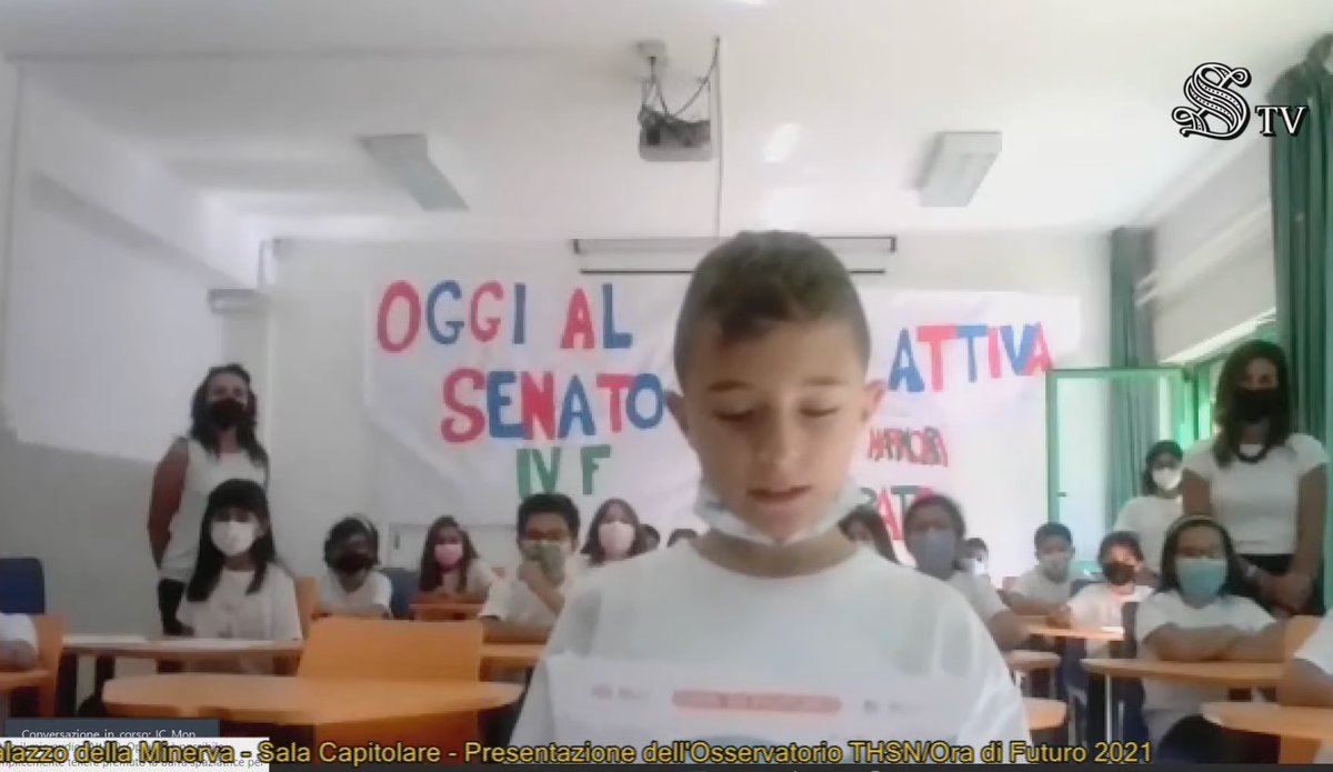 I bambini chiedono una #scuola aperta anche alle famiglie, più laboratoriale e coinvolgente: questo emerge dalle testimonianze dei bambini! #OraDiFuturo 
#THSN4Families <a href="/GeneraliItalia/">GENERALI ITALIA</a>