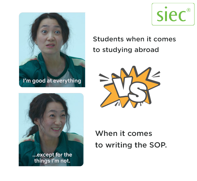 sieceducation's tweet photo. Writing a SOP for your study abroad program can be a tedious one. However, not any more with SIEC's SOP Editors.

Contact us today for an expert advice.
.
.
.
.
#squidgame #squidgameedit #squidgamememes #squidgames #squidgamenetflix #squidgamesmeme #squidgame #netflixshows https://t.co/rqF8VEZUXb