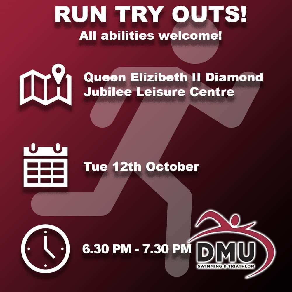 UPDATED TIME running tryouts are tonight! See you there! #running #dmu