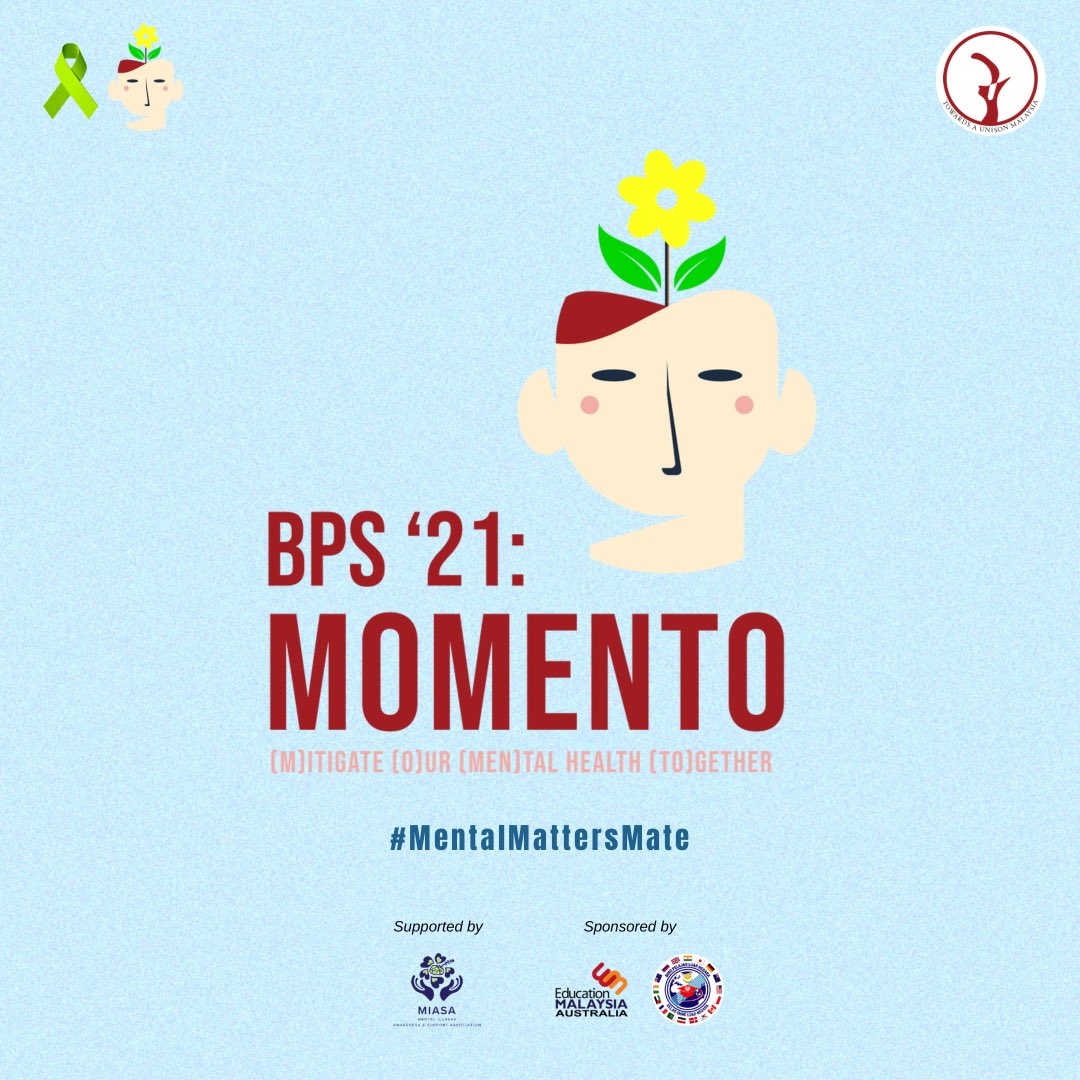 bpsydney_aus's tweet photo. Psttt psttt psst hello! We are back with another campaign entitled BPS ‘21: MOMENTO #MentalMattersMate 🤩 https://t.co/kti549tVq9