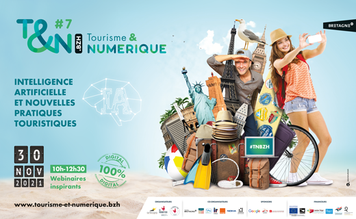 ☀L'édition 7 de Tourisme et Numérique est lancée!
Rendez-vous le 30 novembre en ligne pour découvrir les enjeux de l'Intelligence Artificielle dans le secteur du tourisme.
Réservez votre date et embarquez ici👉tourisme-et-numerique.bzh