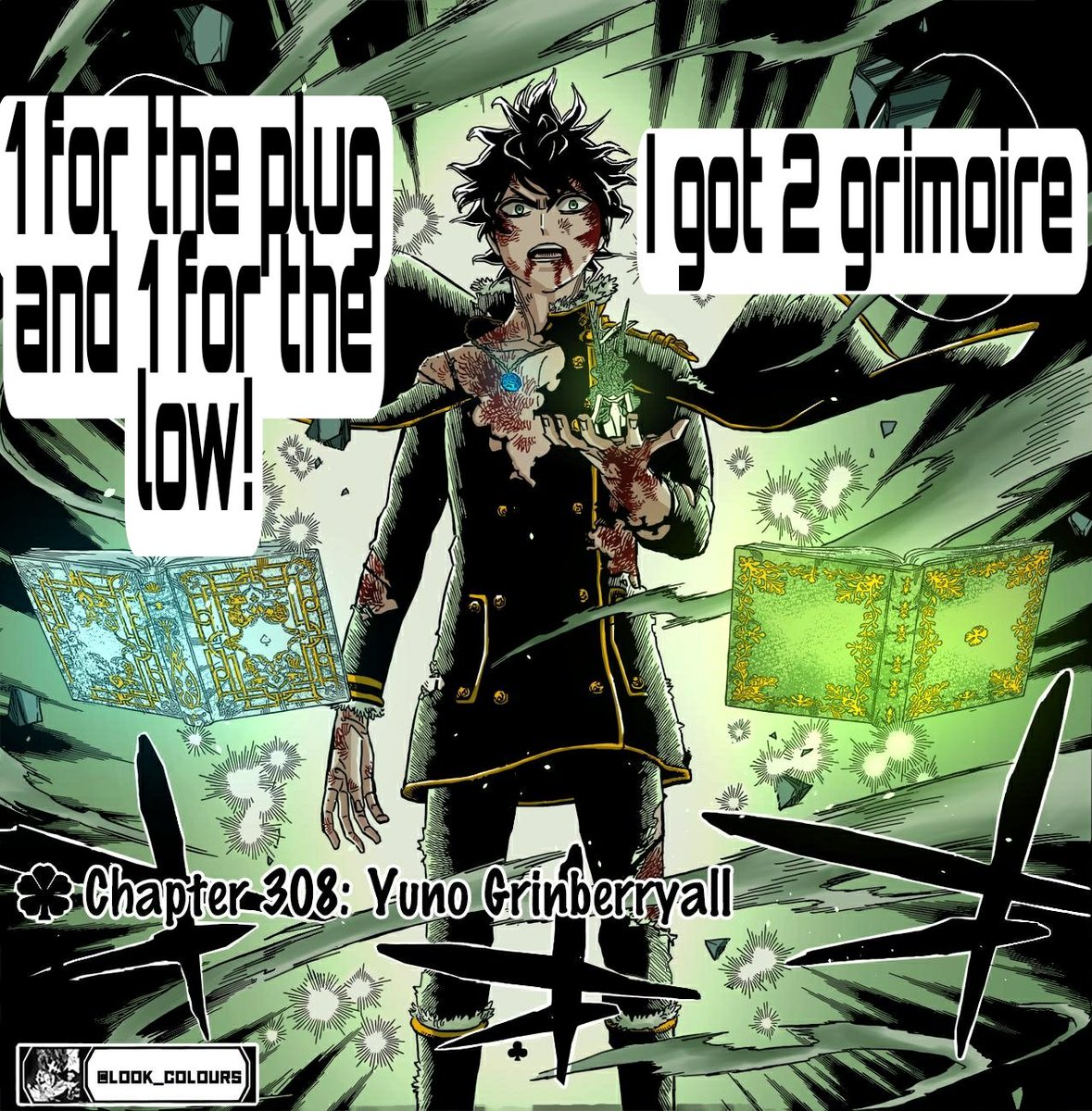 QuentinTurner's tweet image. #BlackClover #kevingates #twophones #anime