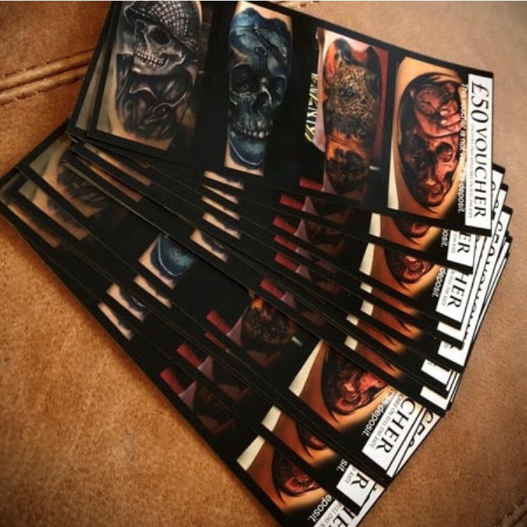 Are you racking your brains about what to get your loved one or friend for Christmas this year?
🎄🎄🎄

We have £50 Christmas tattoo gift vouchers available, so why not order yours today.

👉DM or email us now to order them here ivanofoddai@hotmail.co.uk 

#tattoo #Xmasgifts