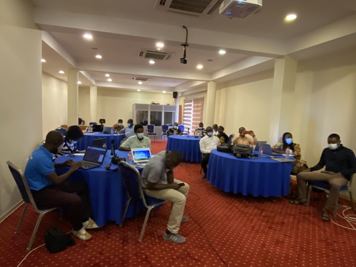 Dr. Nana Gyamfi Adwabour, Director of  <a href="/CENDLOS_gh/">CENDLOS</a> joined us today at the NTC and <a href="/TTELGhana/">Transforming Teaching, Education & Learning</a> ICT Integration handbook for teaching and learning writing workshop. He took writers through what <a href="/CENDLOS_gh/">CENDLOS</a> is doing to support blended learning