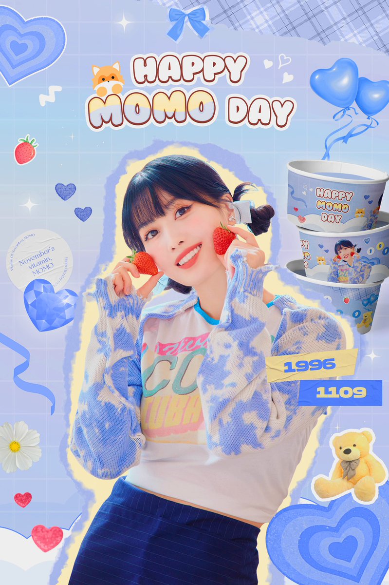 TimeforTWICE's tweet photo. Momo Birthday Event

2021.11.06~2021.11.09

코코아트리 Korea

#11월의_비타민_모모

#MOMO #모모 #モモ 
#TWICE  #트와이스 

코로나 상황에 따라 이벤트 일정이 변경 될 수 있습니다. https://t.co/mnU5m4gWiw