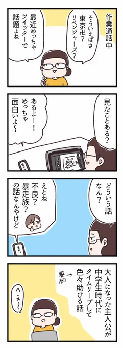 東京卍リベンジャーズ、全話視聴しました。こちらは視聴前の話 #コルクラボマンガ専科  #魚田の毎日絵日記 