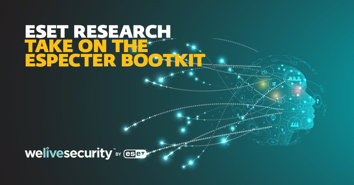 ESET_France's tweet image. 🔍 Les chercheurs d’ESET ont découvert un bootkit UEFI actif et inconnu jusqu’à présent qui persiste sur la partition système EFI. Pour en savoir plus RDV sur notre centre presse  ▶  ow.ly/Qo5k30rWMRg #cybersecurite #ESPecter #MardiConseil