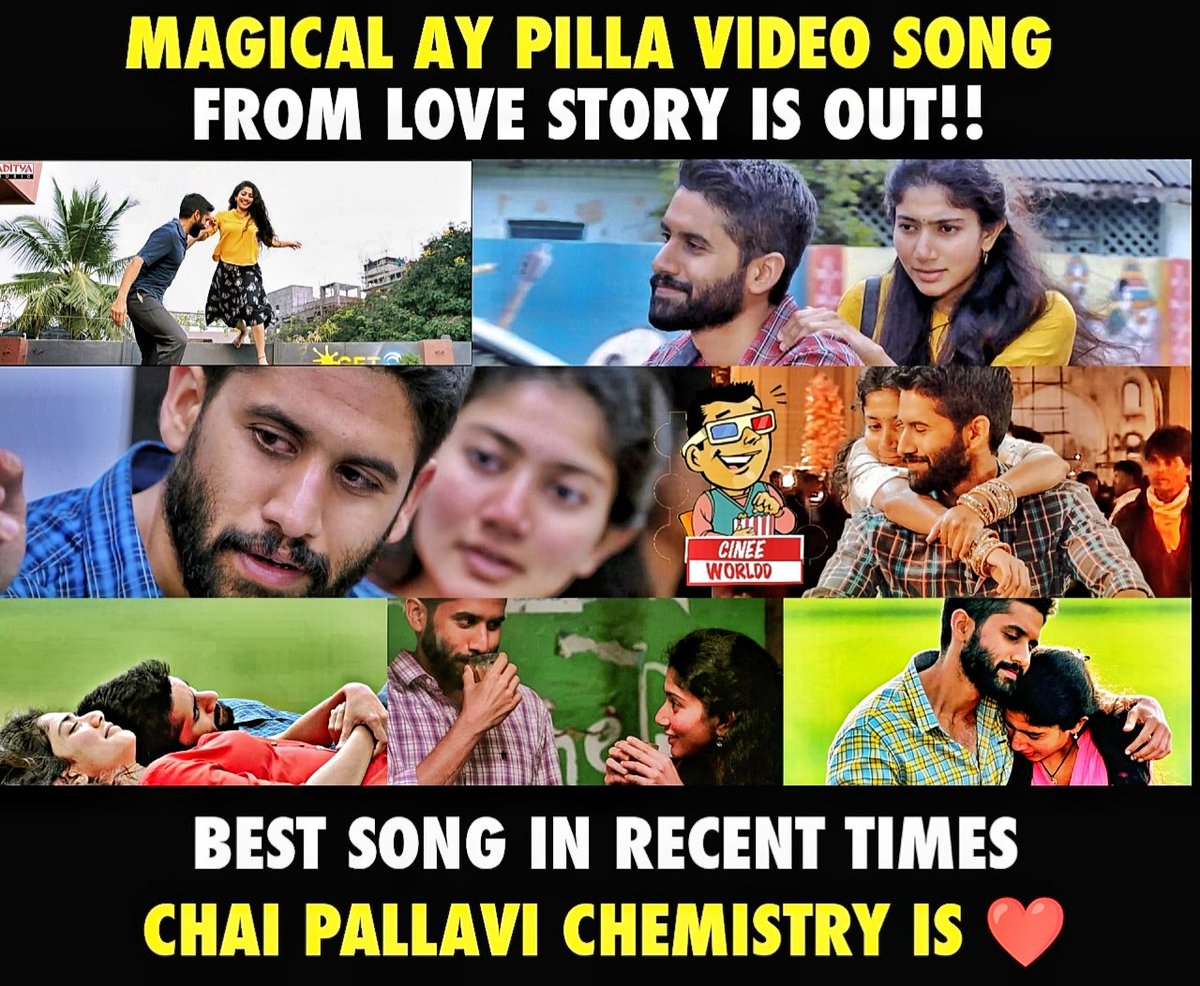 Em Song Ra Babu❤️
#AyPilla #LoveStory #NagaChaitanya #SaiPallavi #Cinee_Worldd