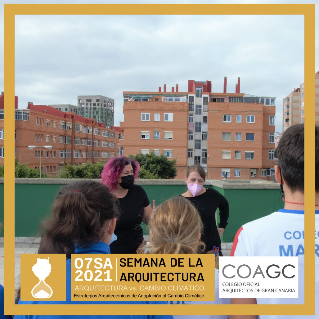 COAGranCanaria's tweet photo. 👩‍🏫Las actividades educativas en centros escolares pretenden llegar a los más pequeños para que piensen en soluciones arquitectónicas, este año en relación a los desastres naturales

👉Continúan durante esta semana 

#07SA https://t.co/2ZROTUgskD
