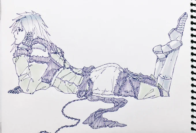 アンニュイなニーア君落書き 