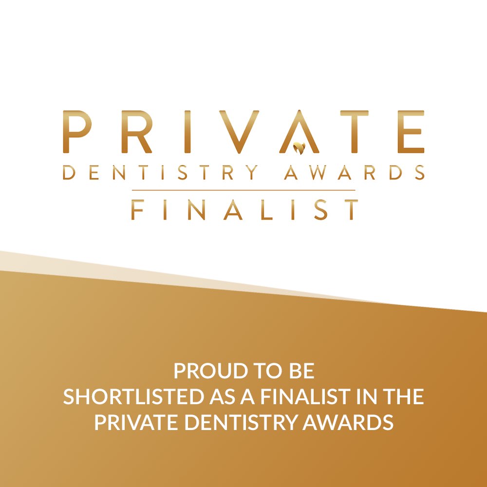 So proud to be nominated for this award from @PDAwards21. A lot of hard work but hopefully will be worth it. Best Referral Practice London. We are always there for our referring dentists old and new and more importantly our patients.