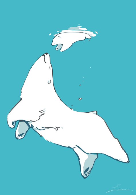 泳ぎの特訓 