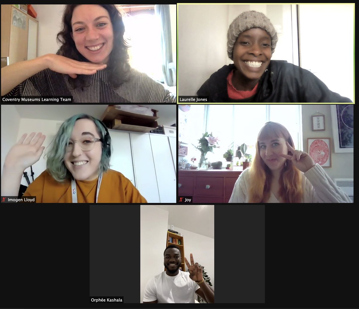 maokwo's tweet photo. We R cooking up something that we know U will like. The Leader of 'The Young Leadership Programme' #OrphéeKashala had an important meeting with @The_Herbert team today. @rosieamywatts @LaurelleJones @ImmyLloyd @JCorcec #coventry 👀watch this space #ylpherbert #wearemaokwo #ylp https://t.co/3fpBfhw6NE