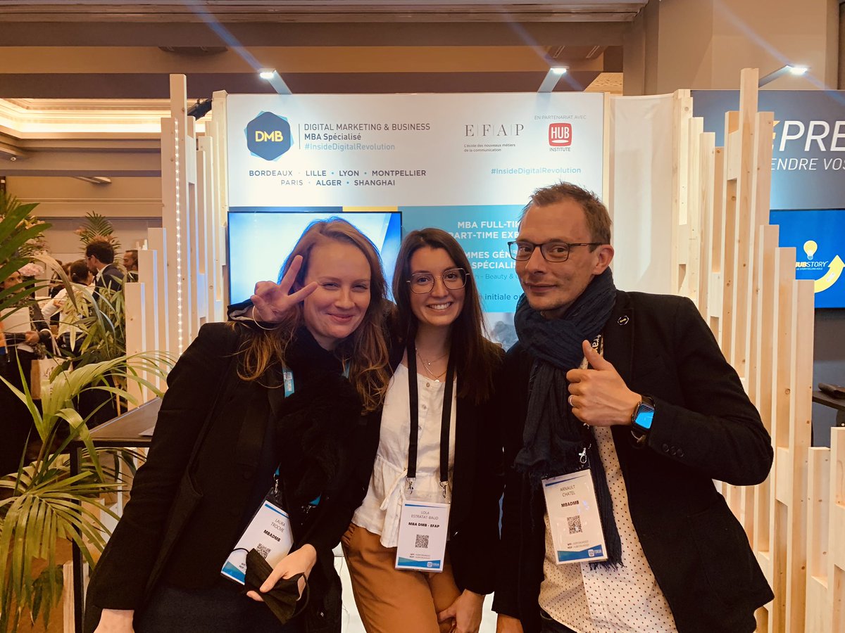 LolaEstratat's tweet image. Quand on retrouve @ArnaultChatel &amp;amp; @GuignierSophie !! 😀 

📱💻 Très studieux 

#MBADMB #Hubforum2021 #formation #ebusiness #learning