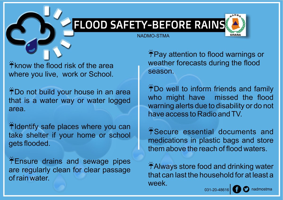 nadmoSTMA's tweet photo. Flood safety tips.... https://t.co/vDQipHorJ9