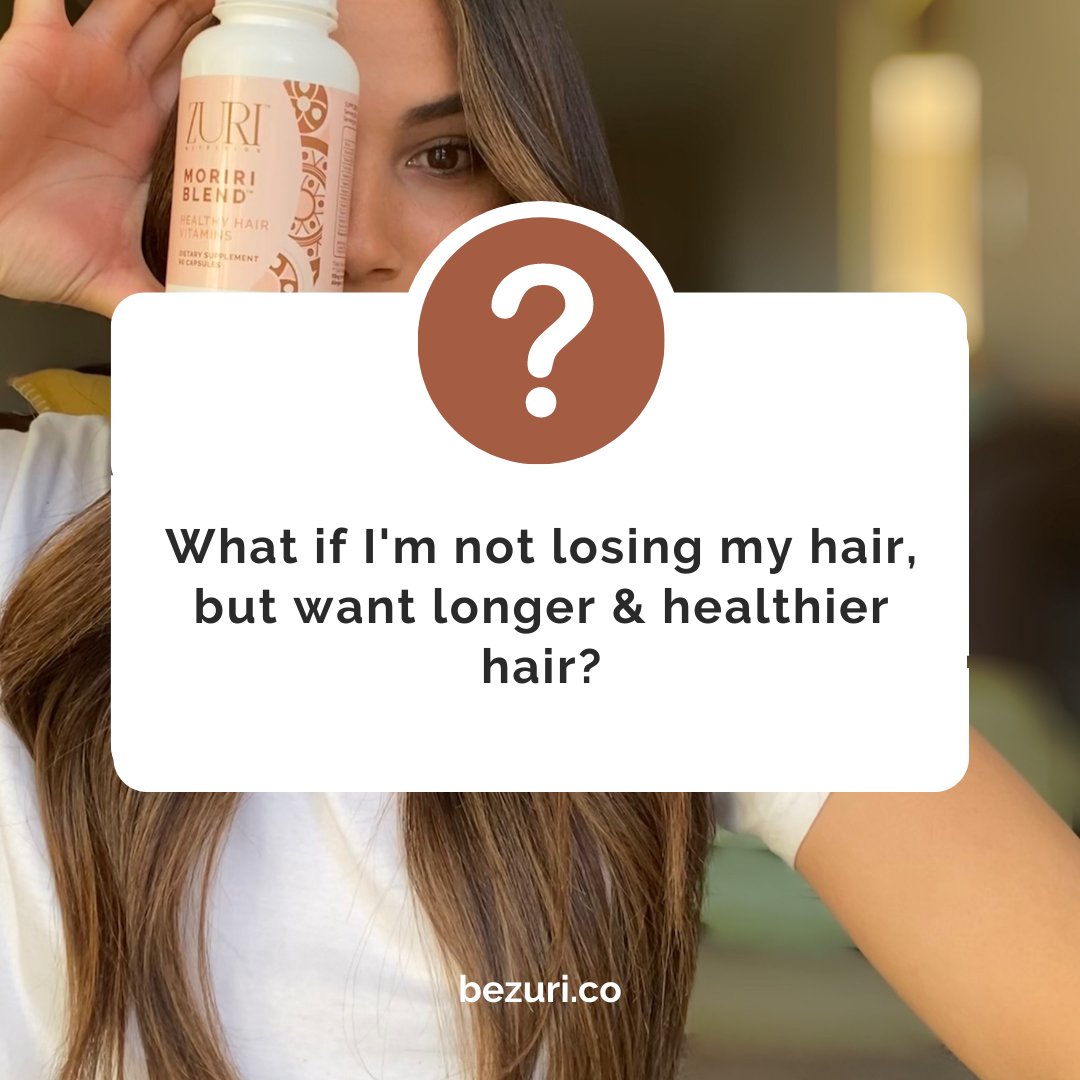 Our Moriri Blend formula contains a unique blend of potent vitamins, minerals and antioxidants that work synergistically to address a whole host of hair issues including hair loss, thinning, breakage, lack of growth, dry, brittle hair and more!🤎🤎🤎

#hair #trichology #Alopecia