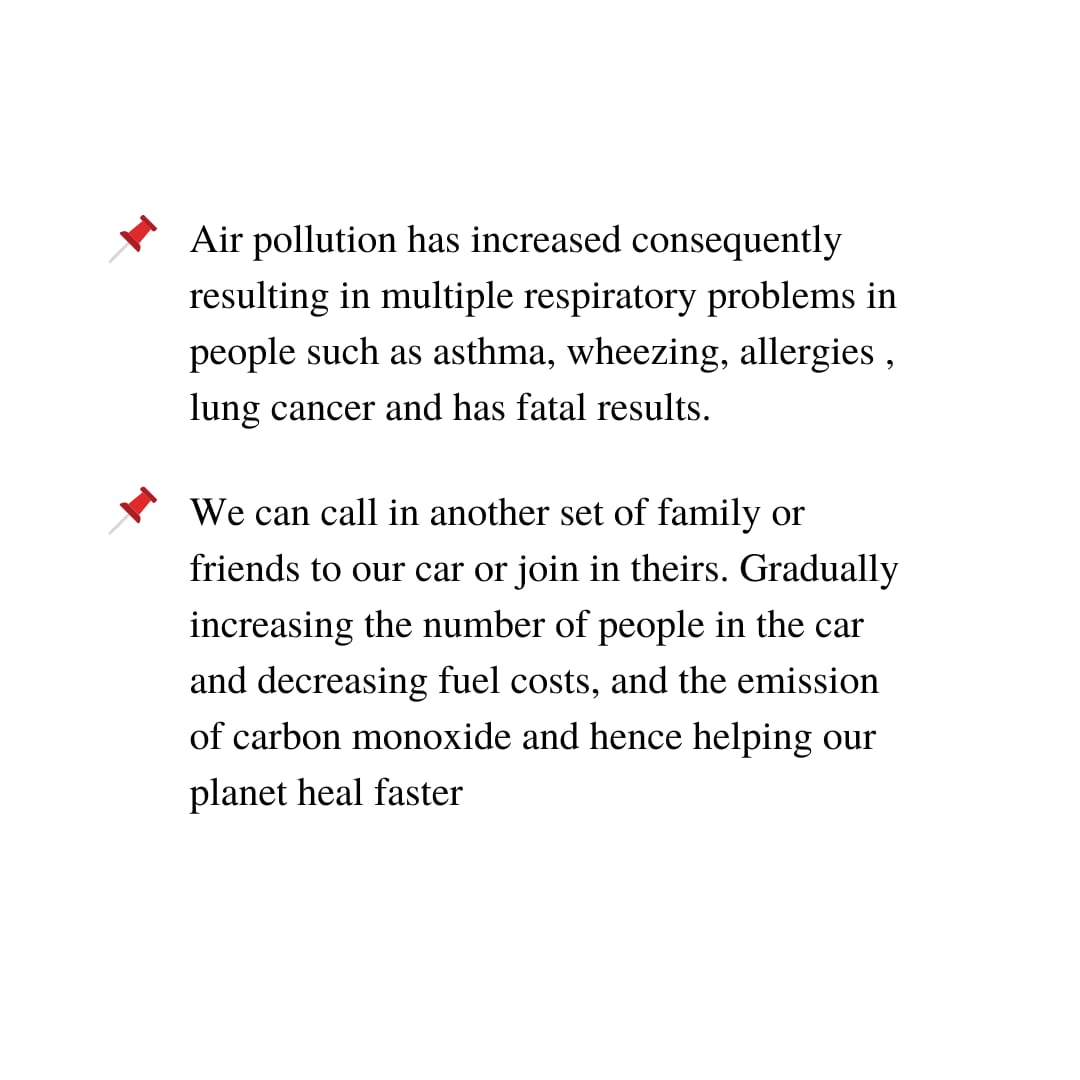 Carpooling
Content Writer: Sangeerane Balakumar
Graphic Designer: Akshaya A
.
.
.
#Carpool #Transportation #win #car #travel #naf #NGO #nanjilanandfoundation #reduce #FuelPrices #fuel 
#reducecost #journey #technique #saving #planets 
#AirPollution #Vehicle #Rideshare #carshare