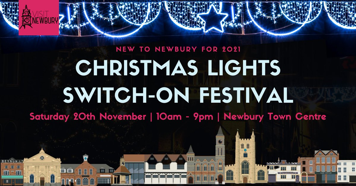 🌟🎄NEW to #Newbury for 2021, our first-ever day long #Christmas Lights Switch-On Festival! Join us from 10am - 9pm, on Sat 20th Nov. Find out more👉fb.me/e/2ErPSJlNA <a href="/NewburyMums/">Newbury Mums</a> @WestBerksMums <a href="/WBerksDigital/">West Berks Digital</a> <a href="/shopatparkway/">Parkway Shopping</a> <a href="/kennet_shopping/">Kennet Shopping</a> <a href="/KennetRadio/">Kennet Radio</a> <a href="/NewburyTC/">Newbury Town Council</a>