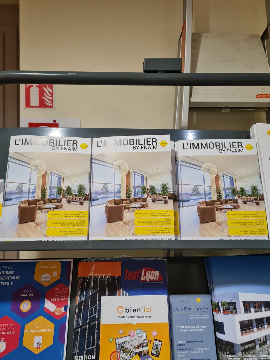 Retrouvez toutes les annonces de biens en vente et en location de nos adhérents dans la dernière édition de notre magazine : L'IMMOBILIER BY FNAIM #24
La référence de l'immobilier à Lyon !
#fnaim69 #immobilier #Lyon #Rhône