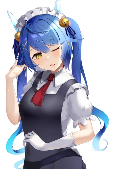 にじさんじのメイドラゴン「べ、別に褒めて欲しいとかじゃないよぉ～?」#絵こころ 
