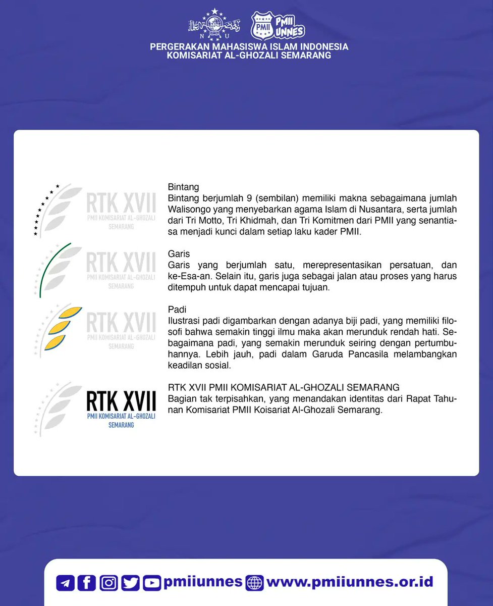 pmiiunnes's tweet photo. LOGO RTK XVII https://t.co/HD6jWZtgLz
