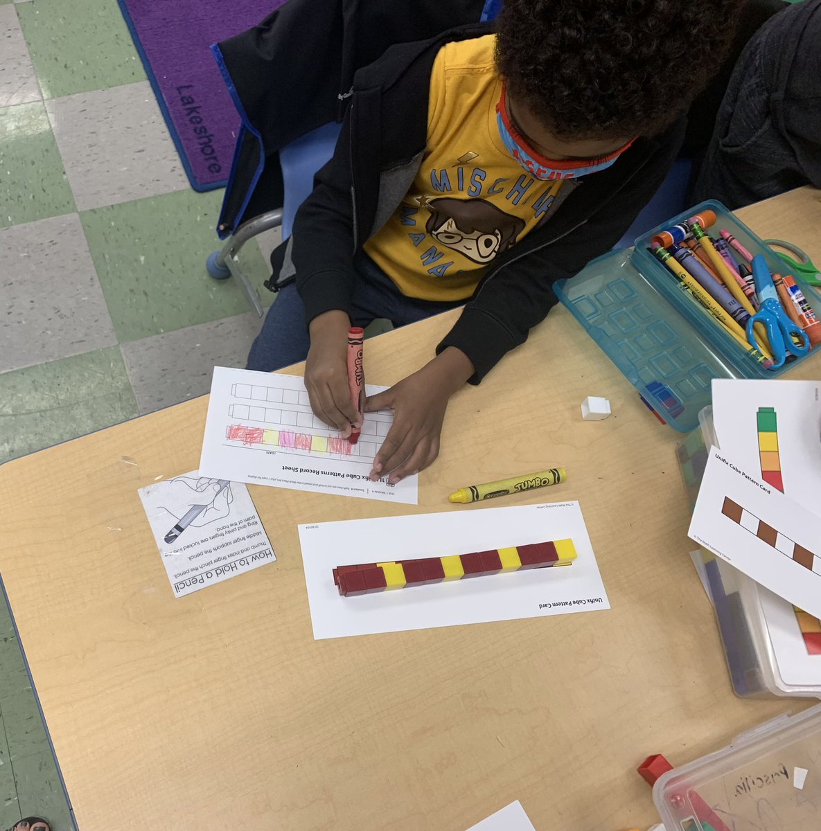 MrsHorowitzKWES's tweet photo. Ss rocked our new Unifix Cube Pattern Work Place! #bcpskinder #BridgesK @WoodholmeES @JulieMcDivitt @MrsADT @RadiahGarrett @MarisaRardon https://t.co/OZp1V7Dtlr