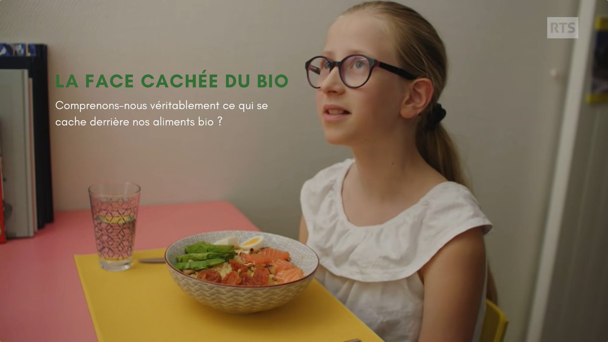 Vidéo ludique &amp; intéressante et qui nous rappelle que manger bio c'est plus se donner bonne conscience qu'autre chose. 
🎬 ce-duma.me/bio-video-RTS
#bio #CôtéObscur #facecachée #empreintecarbone #RTS