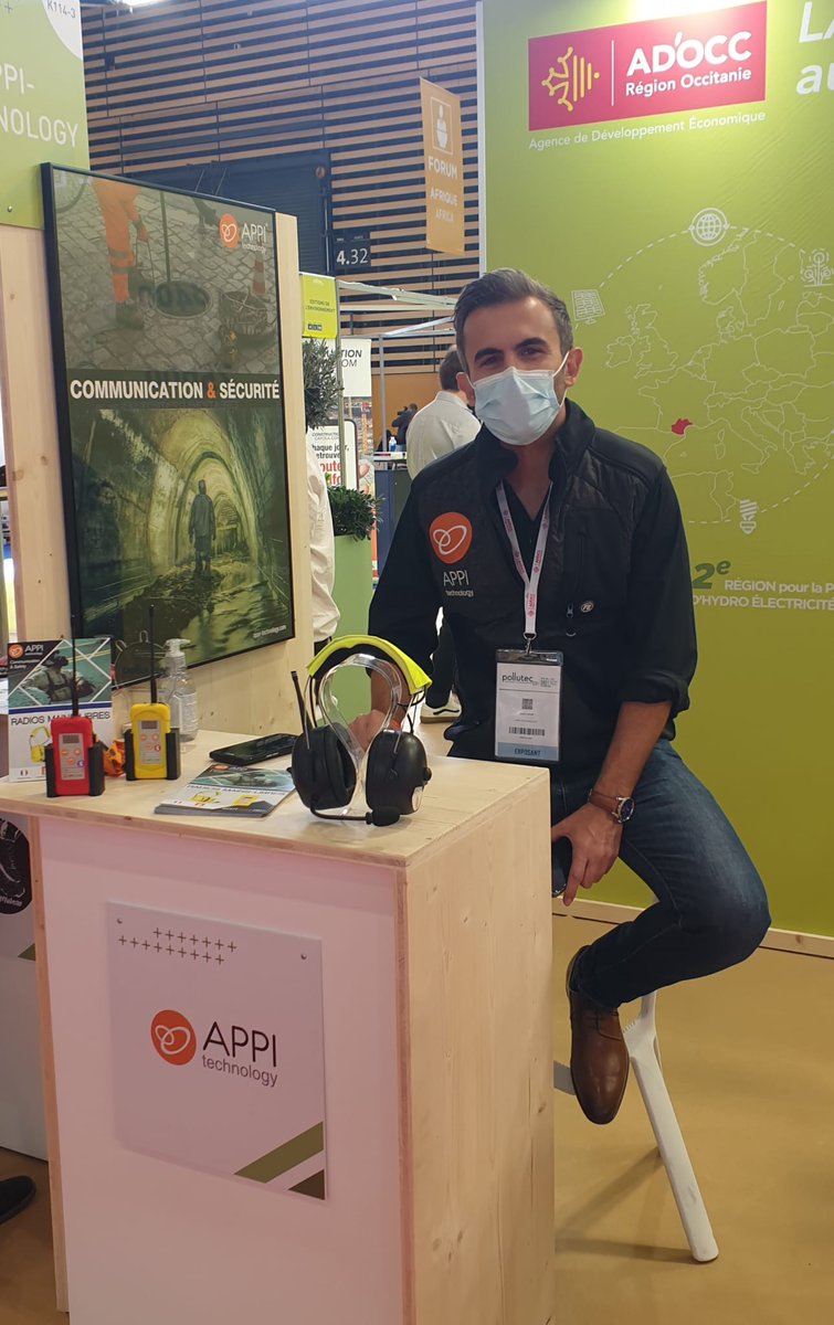 En compagnie de <a href="/sdfdvpt/">Sud de France Dvpt</a> , retrouvez-nous dès aujourd'hui jusqu'au 15/10 au Hall 4, Stand K114-3 du salon <a href="/Pollutec/">Pollutec 2025</a> 2021 sur <a href="/eurexpo/">Eurexpo Lyon</a> à Lyon pour découvrir nos solutions innovantes de communication et de sécurité #MadeInFrance #APPICom #APPICovr #Pollutec2021