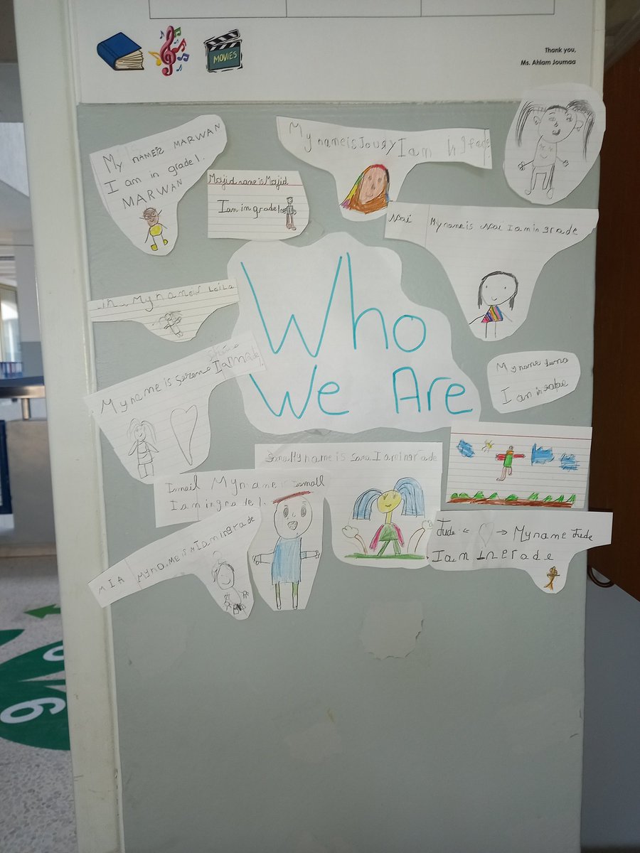 AhlamClassroom's tweet photo. #WhoWeAre we are CP/Gr1 @Hhhsinfo
This is how we brainstormed our 1st #TransdisciplinaryTheme in #English_Additional_Language
@dina_jradi @DaraziFarah @TawilNoor https://t.co/iF2bzZmYZF