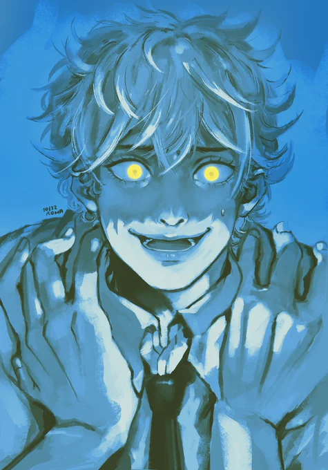 "I'm actually... scared of drawing..."

same lol its been a year ginawa ko yung fave technique ko pero anyway hello
#ブルーピリオド #YatoraYaguchi #BluePeriod #artph 