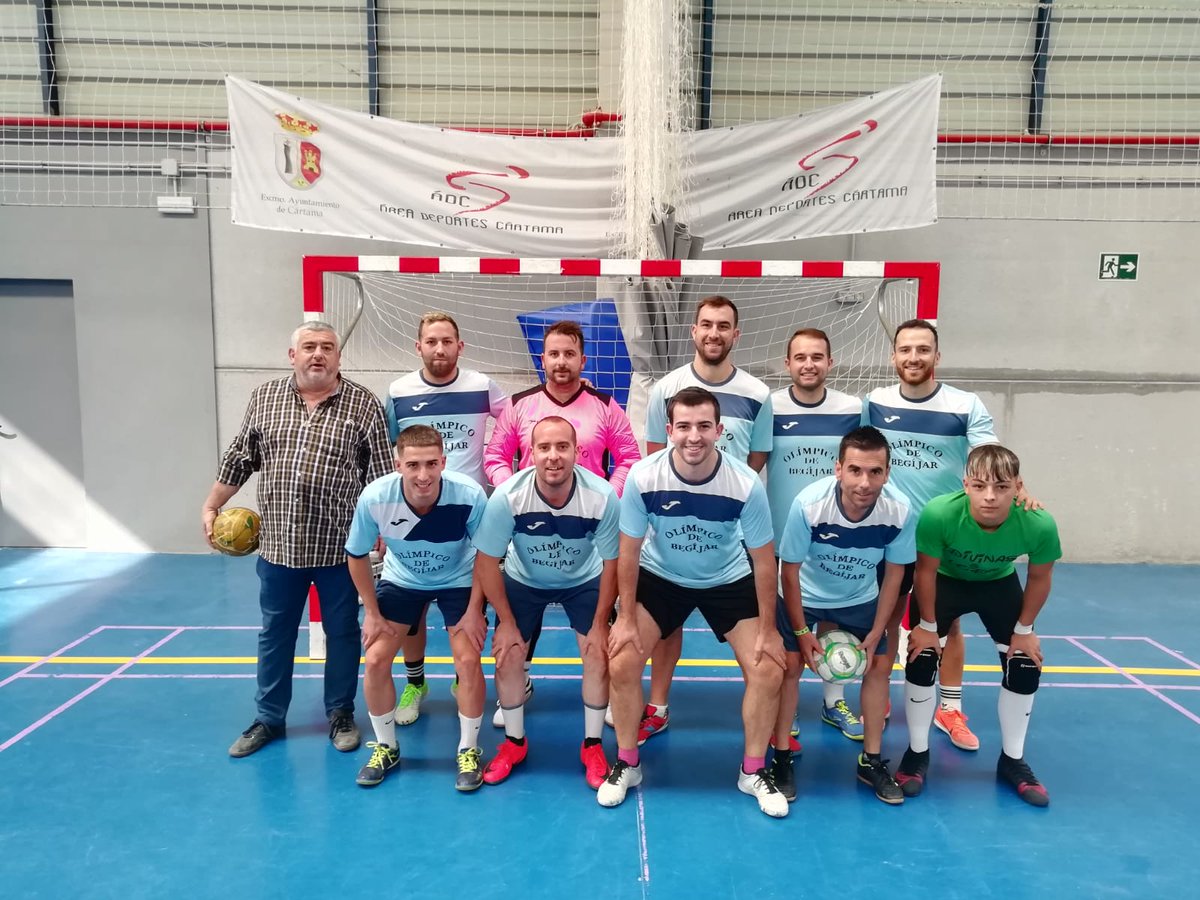 EMPIEZA SEGUNDA SEMIFINAL TORNEO INAUGURACIÓN LIGA AMFS MI COLCHÓN SENIOR ENTRE OLIMPICO BEGIJAR DE JAEN Y CANTAL FS DEL RINCÓN DE LA VICTORIA. SUERTE A AMBOS EQUIPOS.