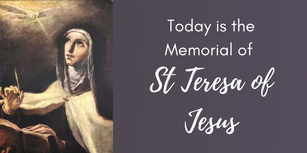 Also known as St Teresa of Ávila, she is one of 4 female Saints to be named as a Doctor of the Church. She offers some wise words on prayer: ‘For prayer is nothing else than being on terms of friendship with God’.