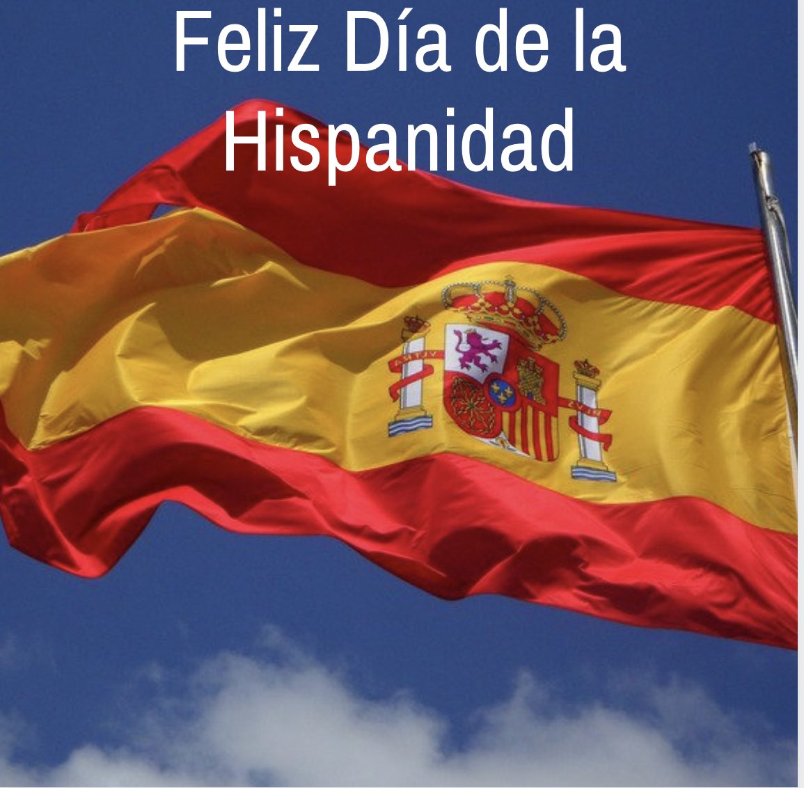alianza_civica's tweet photo. Es mucho más lo que nos une, lo que nos hace grandes y únicos, cuidemos el mejor país del mundo, el que siempre sobrevive, mejora y se crece en la adversidad. ¡ Viva España! #DiaDeLaHispanidad #VivaEspaña #españa #Hispanidad #12Octubre #12Oct #12OctubreNadaQueCelebrar https://t.co/JdmtwjQtAL