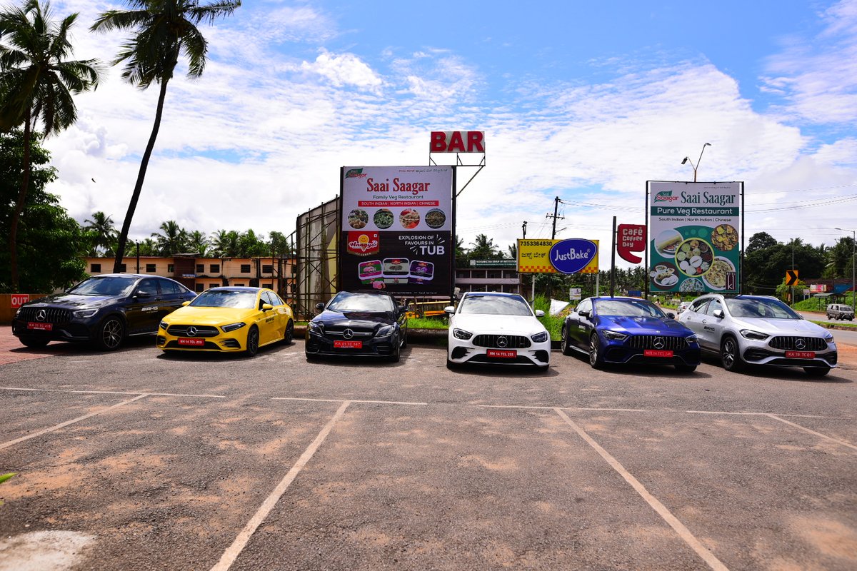 sundaram_motors's tweet photo. Beasts unleashed on the roads of Mangalore marking their territories with AMG’s supreme dominance with style and elegance as they drive through at the AMG Drive. 🔥#ExperienceSpeed
#20yearsofStardoM #MercedesBenz #MercedesBenzIndia @sundaram_motors @mercedesamg https://t.co/AdBea77klf
