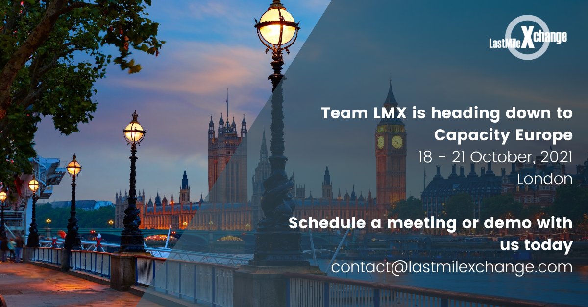 One week to go till Capacity Europe starts… 

Reach out to James Grant, Andrew Hoskin, or John Ingram-Marriott if you would like to automate your access quoting, or to be added to the LMX Platform as a supplier. 

Schedule a demo with us to see the LMX Platform in action.