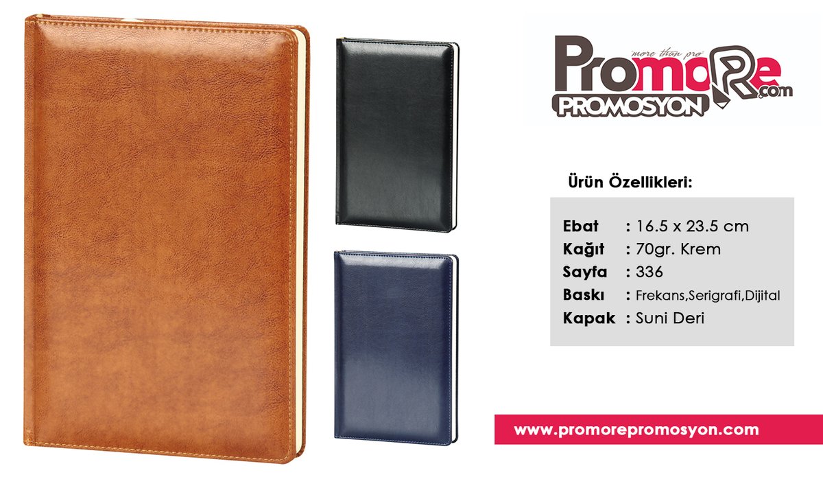 2022 tarihli promosyon ajanda modellerimizden biri. Uygun promosyon ajanda fiyatları ile öne çıkan ürün. İstediğiniz sıcak baskı veya renkli baskı yapılabilir.
promorepromosyon.com/urun-kategori/…