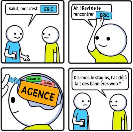 6 mois de stage et c’est fini. Pas le temps de retenir leurs prénoms.