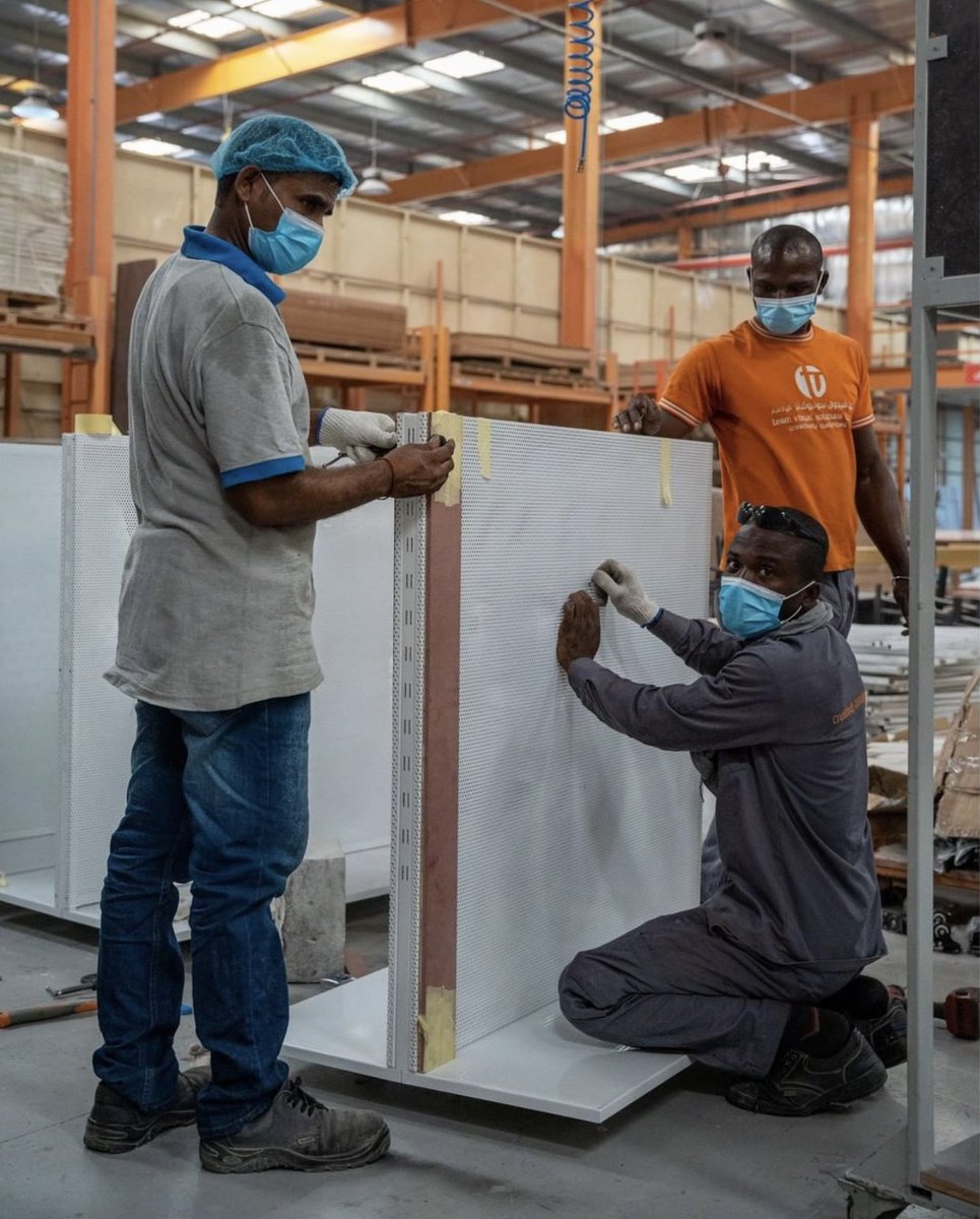 teamvisual_tvs's tweet image. Our team’s motto: 
“People will stare. Let’s make it worth their while.” 💪😉

#teamwork #dubaiinvestmentspark #retailprojects #customization #metalfabrication #metalwork #displayproduction #ddf #retail #mydubai #uae #visualmerchandising #welding #bespoke #bespokemakers