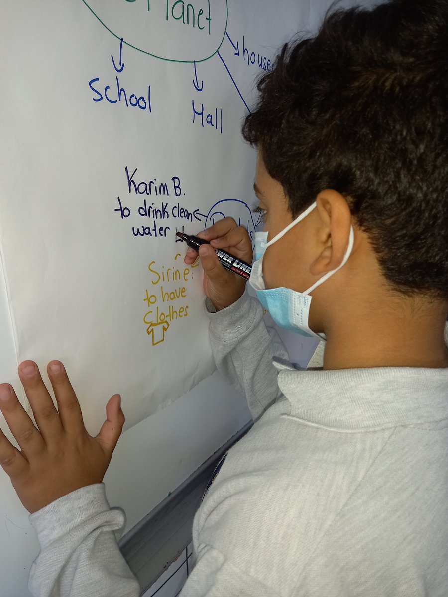 AhlamClassroom's tweet photo. How do we share the planet?
#brainstorming our 1st #transdisciplinarytheme in #English_Additional_Language
CE2/Gr.3 @Hhhsinfo @HalaAlKotob @TawilNoor @DaraziFarah https://t.co/3sX6bfrQlU