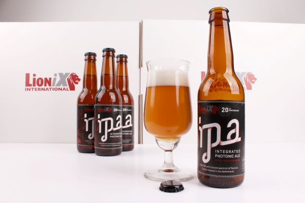 LioniX_Int's tweet photo. Cheers! Or as we say over here "Proost!". LioniX International is 20 this year. To celebrate we brewed our very own "IPA" - Integrated Photonics Ale, with a hint of MEMS!

Raising a glass to everyone who has been part of the journey so far!

#integrated #photonics #MEMS https://t.co/SpYu36Puvw